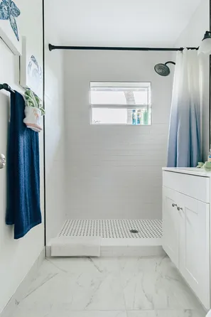 1 - New & Blue Villa Bathroom