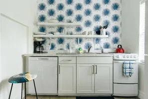 2 - New & Blue Villa Kitchen