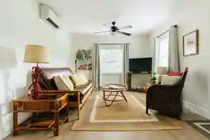 The Flamingo Villa - Living Room Couch